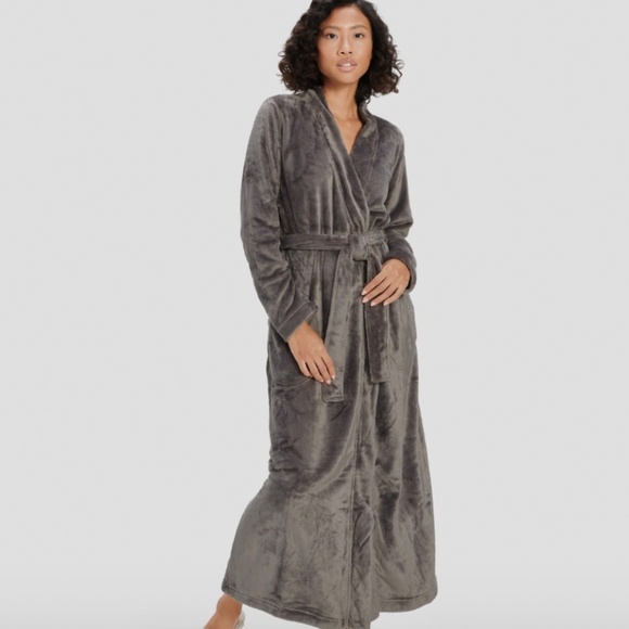 Ugg Marlow Robe Charcoal Medium - Picture 1 of 10
